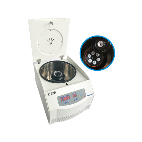YT20 högsta spec skrivbordscentrifug över 30000 centrifugalkraft